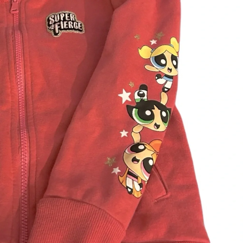 Super cute 365 Garanimals Power Puff Girls full zip sweatshirt in Girls size 7 - Picture 2 of 4